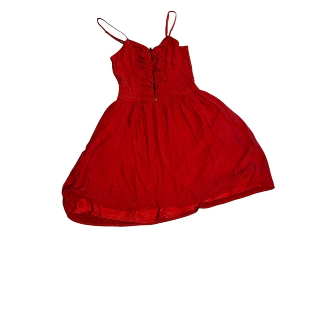 Xhilaration Orangey Pink Spaghetti Strap Sundress Midi